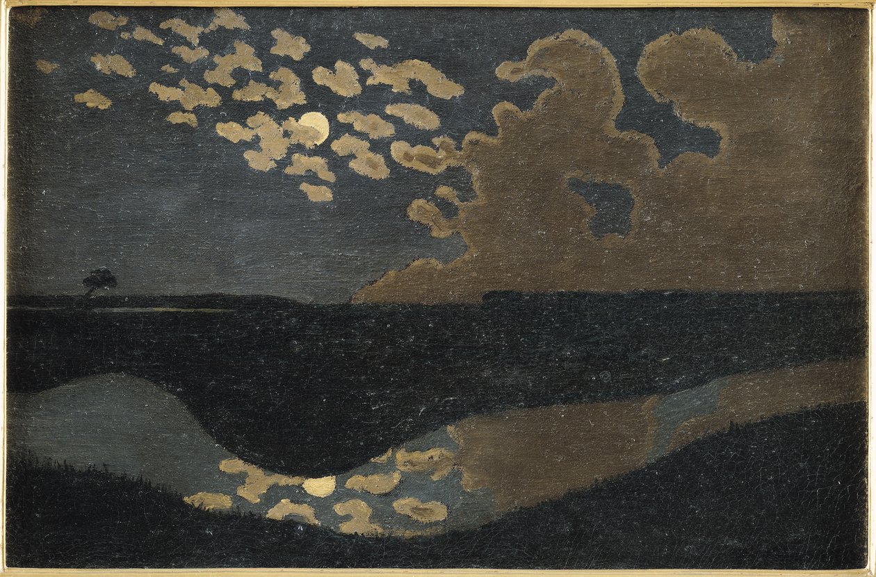 Måneskinn, 1894 av Felix Edouard Vallotton