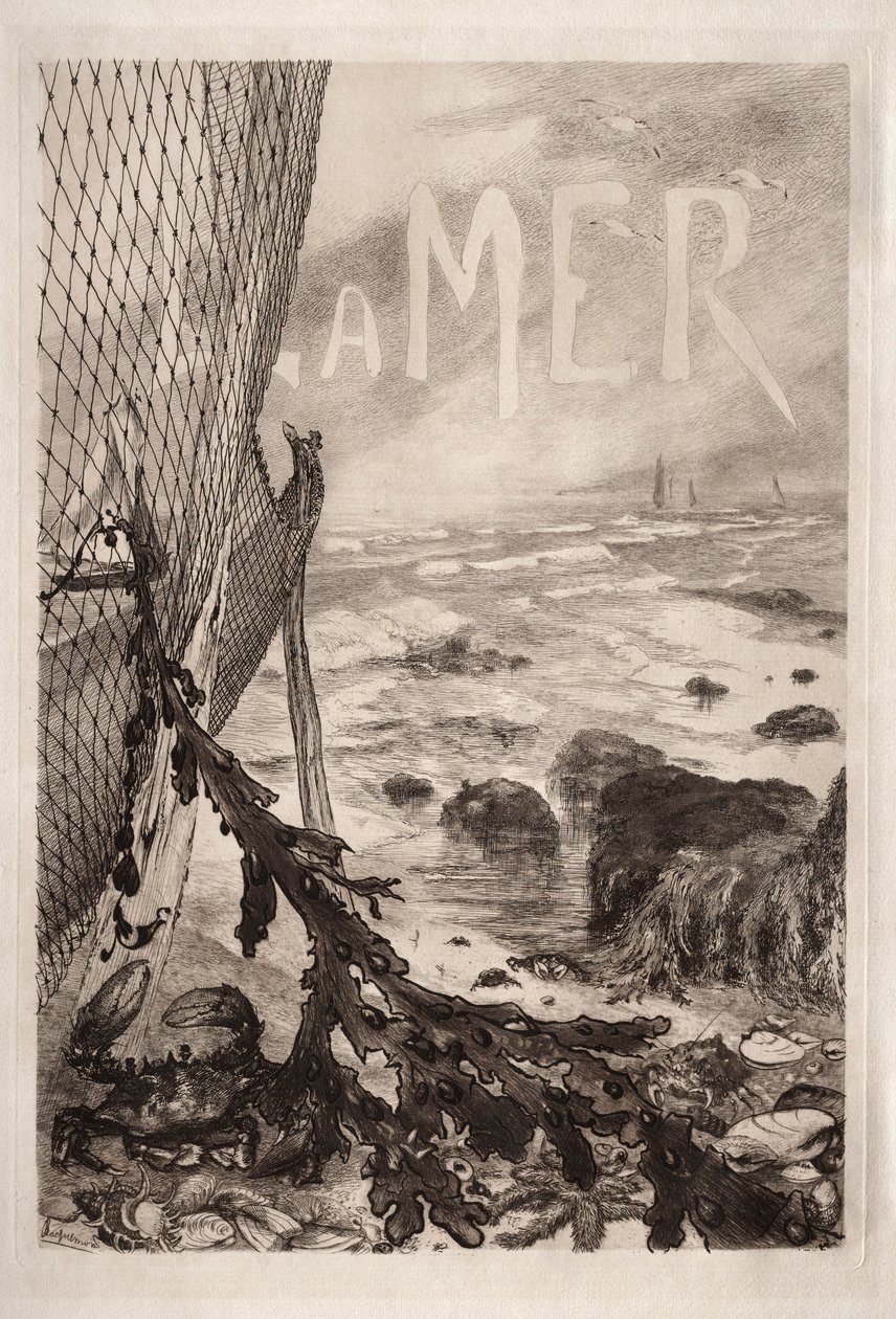 Havet, 1905. av Felix Bracquemond
