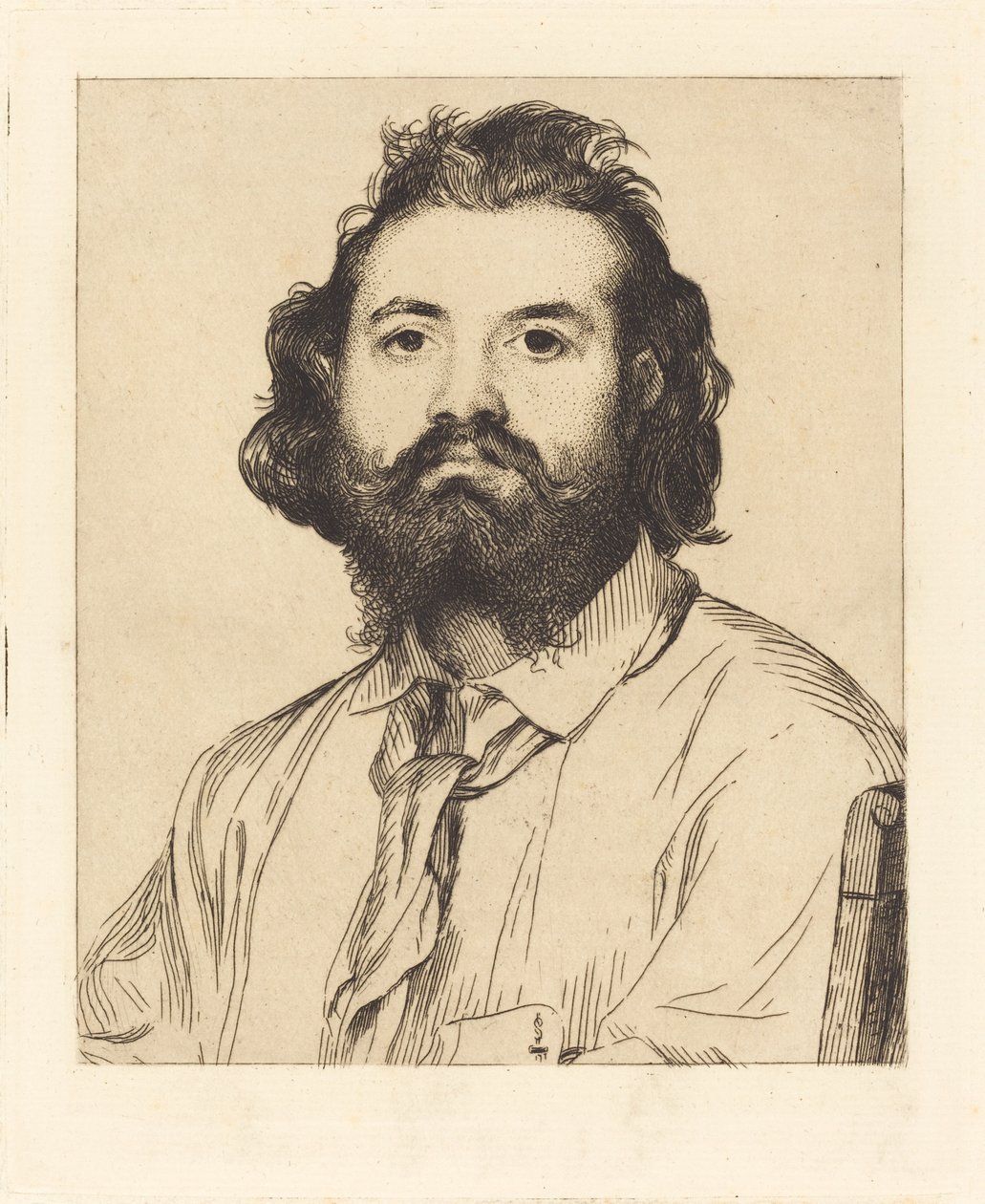Zacharie Astruc av Felix Bracquemond