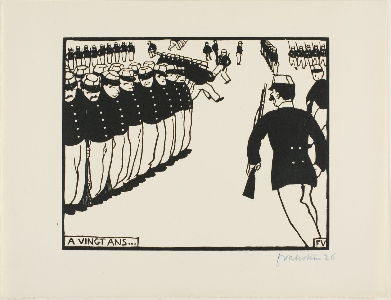 I en alder av tjue... av Felix Edouard Vallotton