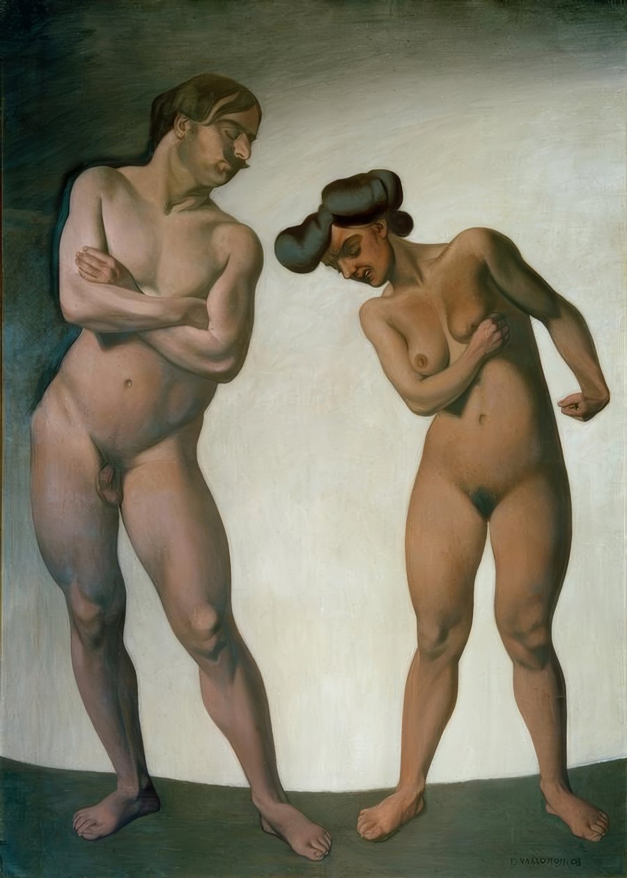 Klærne av Felix Edouard Vallotton