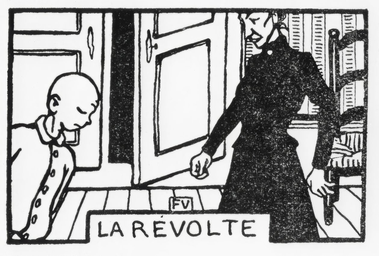 Opprøret av Felix Edouard Vallotton