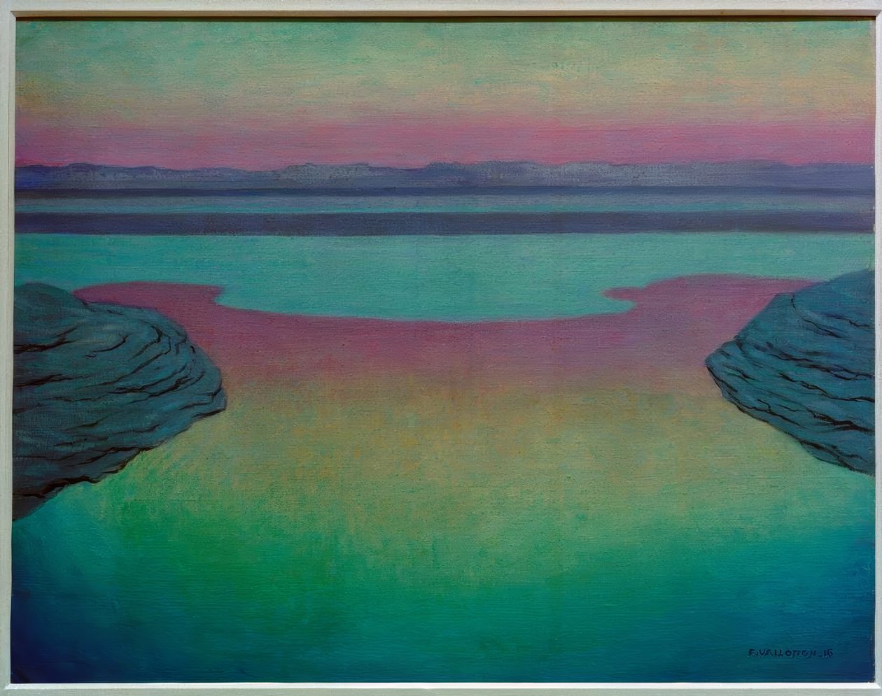 Stigende tidevann om kvelden av Felix Edouard Vallotton