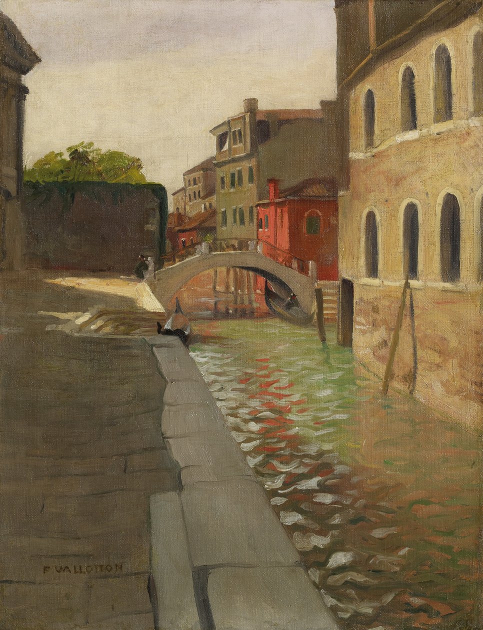 Rio della Salute, Venezia, ca. 1902 av Felix Edouard Vallotton