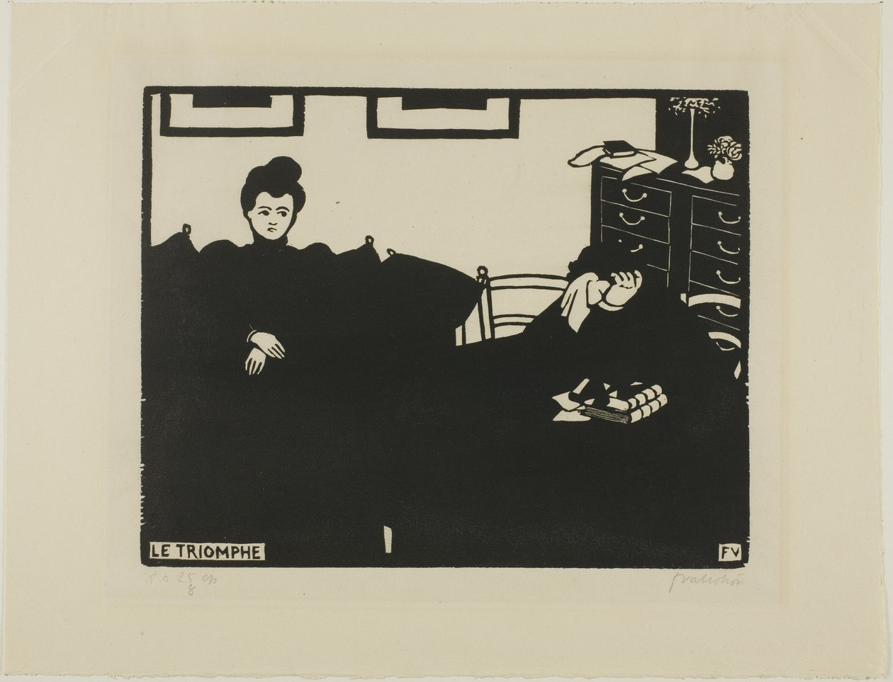 The Triumph, plate to fra Intimacies av Felix Edouard Vallotton