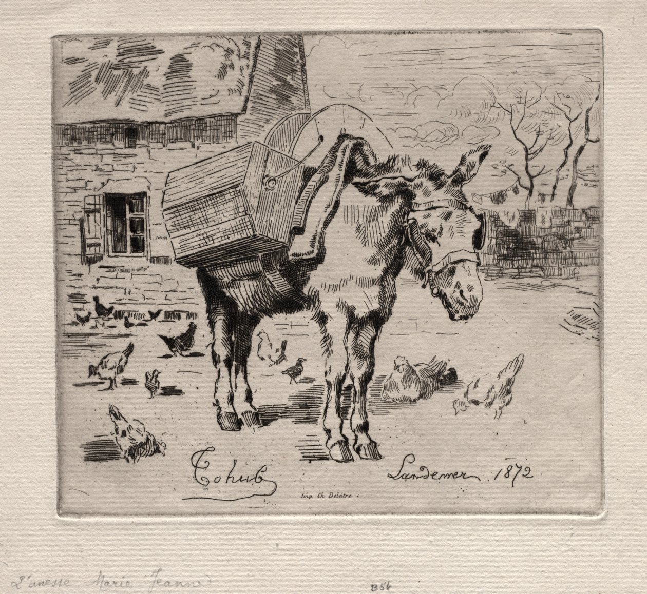 Muldyret, Marie-Jeanne av Felix Hilaire Buhot