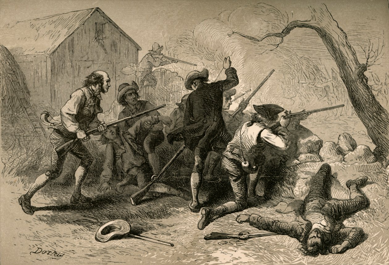 Slaget ved Lexington, 1877. av Felix Octavius Carr Darley