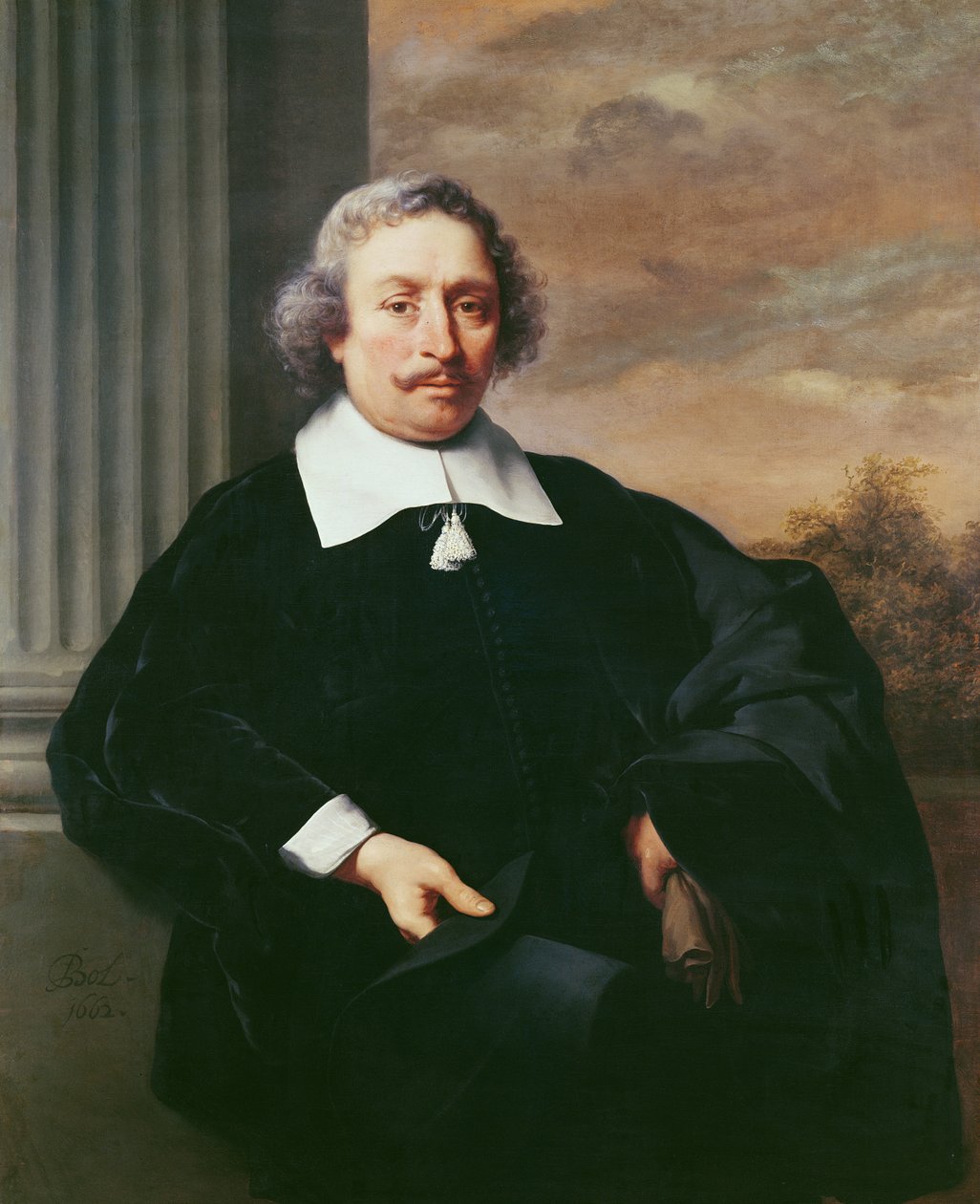 Portrett av en mann, 1662 av Ferdinand Bol