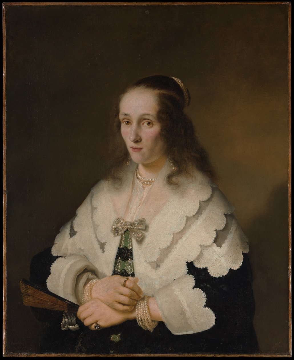 Portrett av en kvinne av Ferdinand Bol