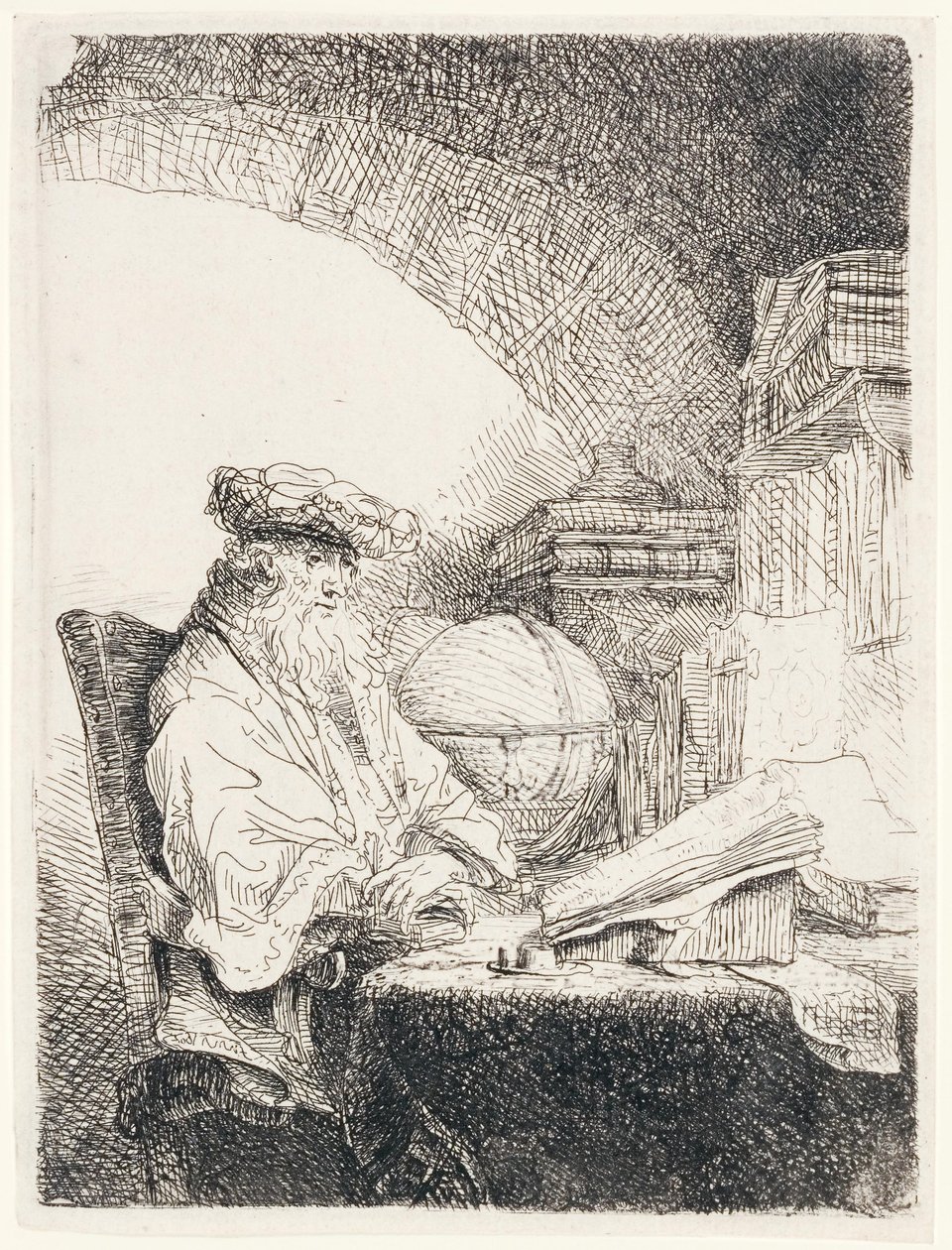Astrologen, ca. 1643-45 av Ferdinand Bol