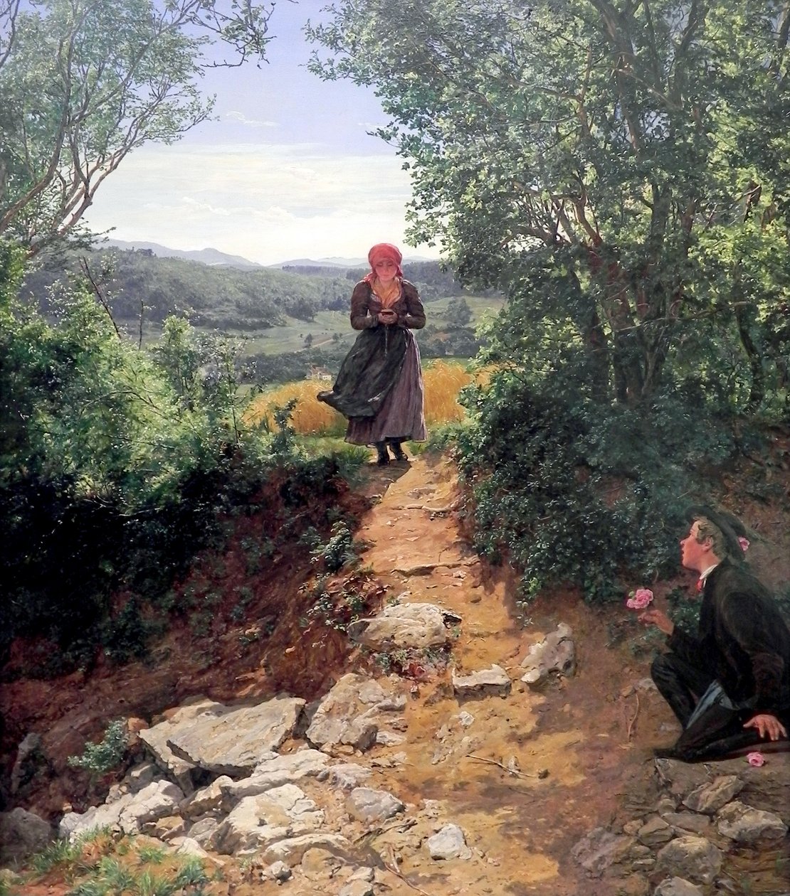Den forventede av Ferdinand Georg Waldmuller