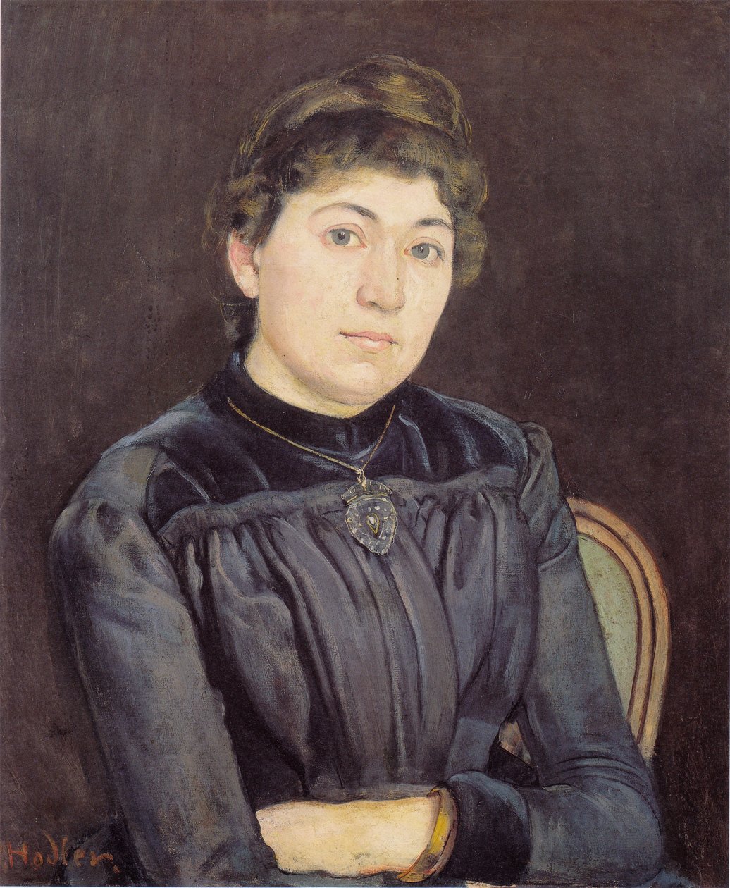 Portrett av en ung kvinne av Ferdinand Hodler