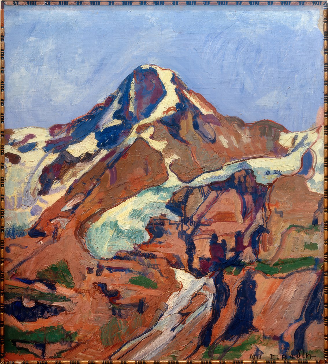 Munken, 1911 av Ferdinand Hodler