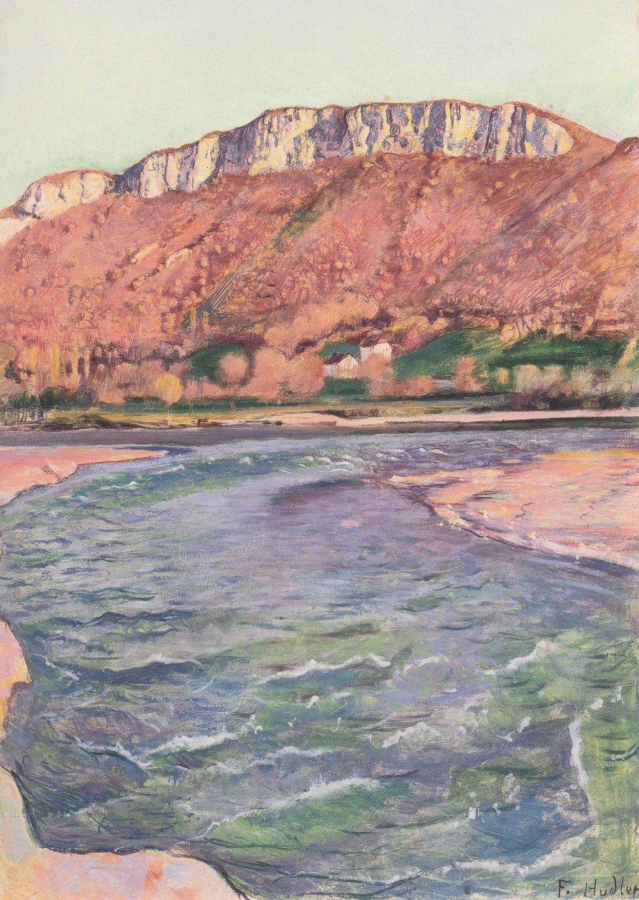 Salève om høsten av Ferdinand Hodler