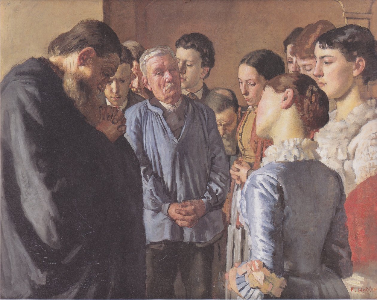 Andakten av Ferdinand Hodler