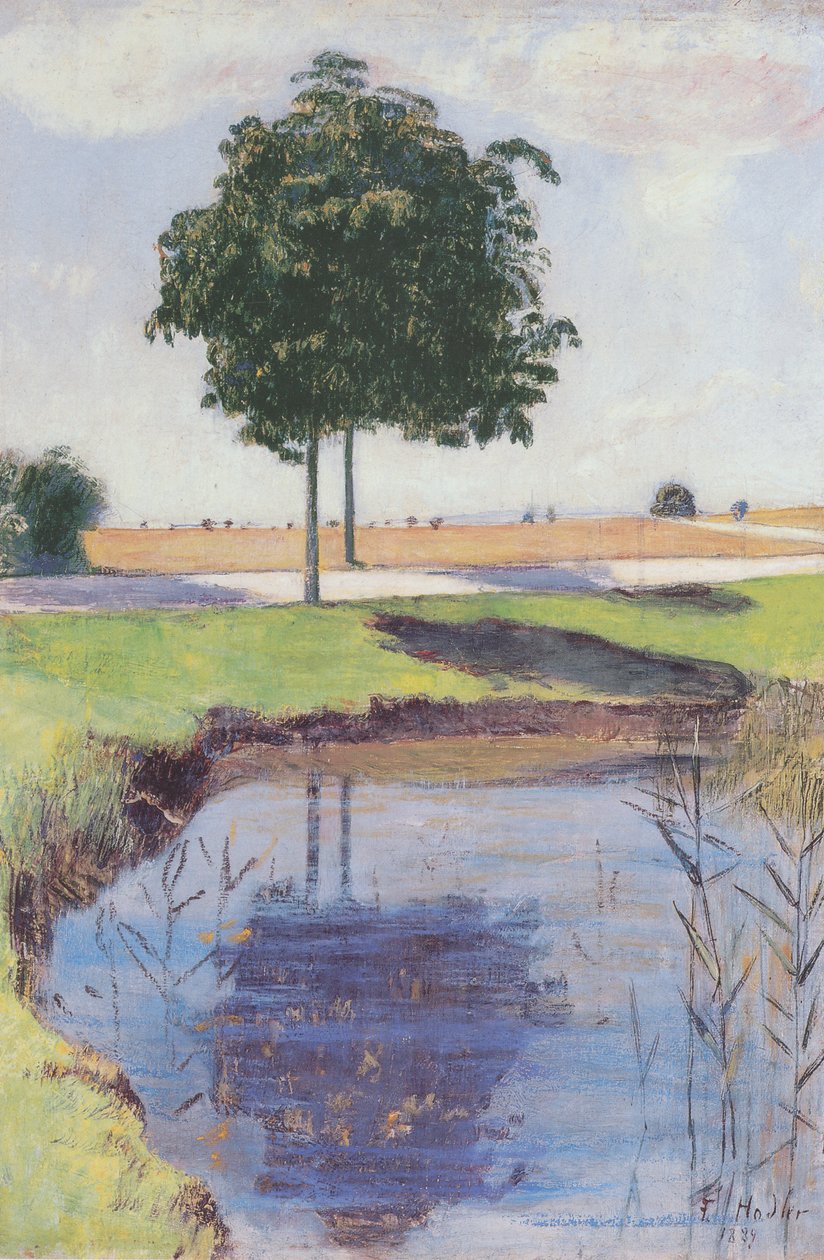 Kastanjetrærne av Ferdinand Hodler