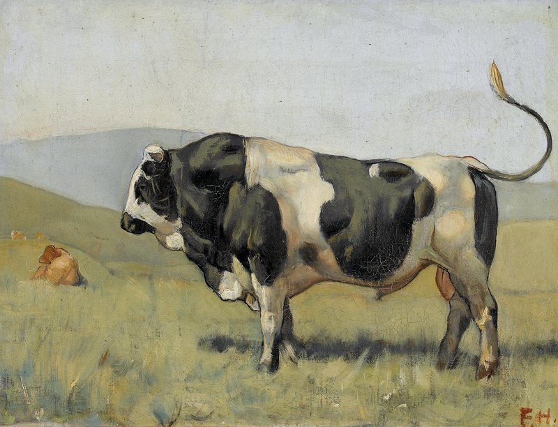 Freiburg -okse av Ferdinand Hodler