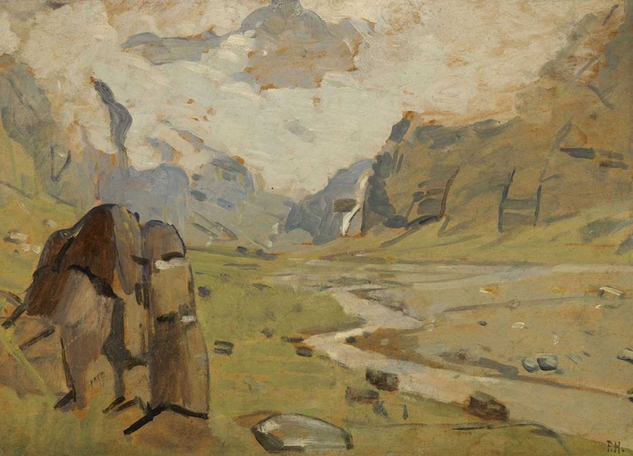 Le Fer-à-Cheval bei Sixt av Ferdinand Hodler