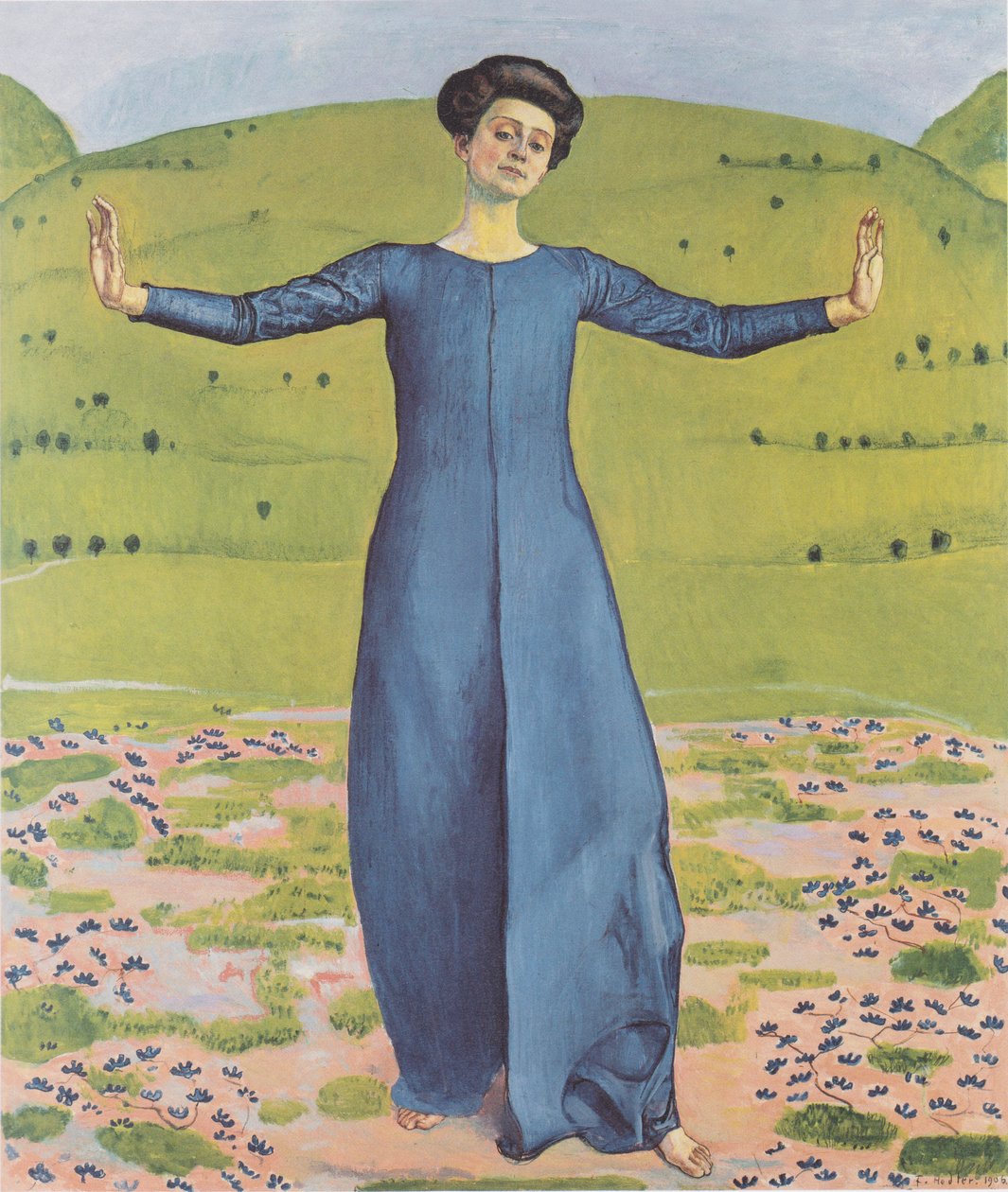 Sang på avstand av Ferdinand Hodler