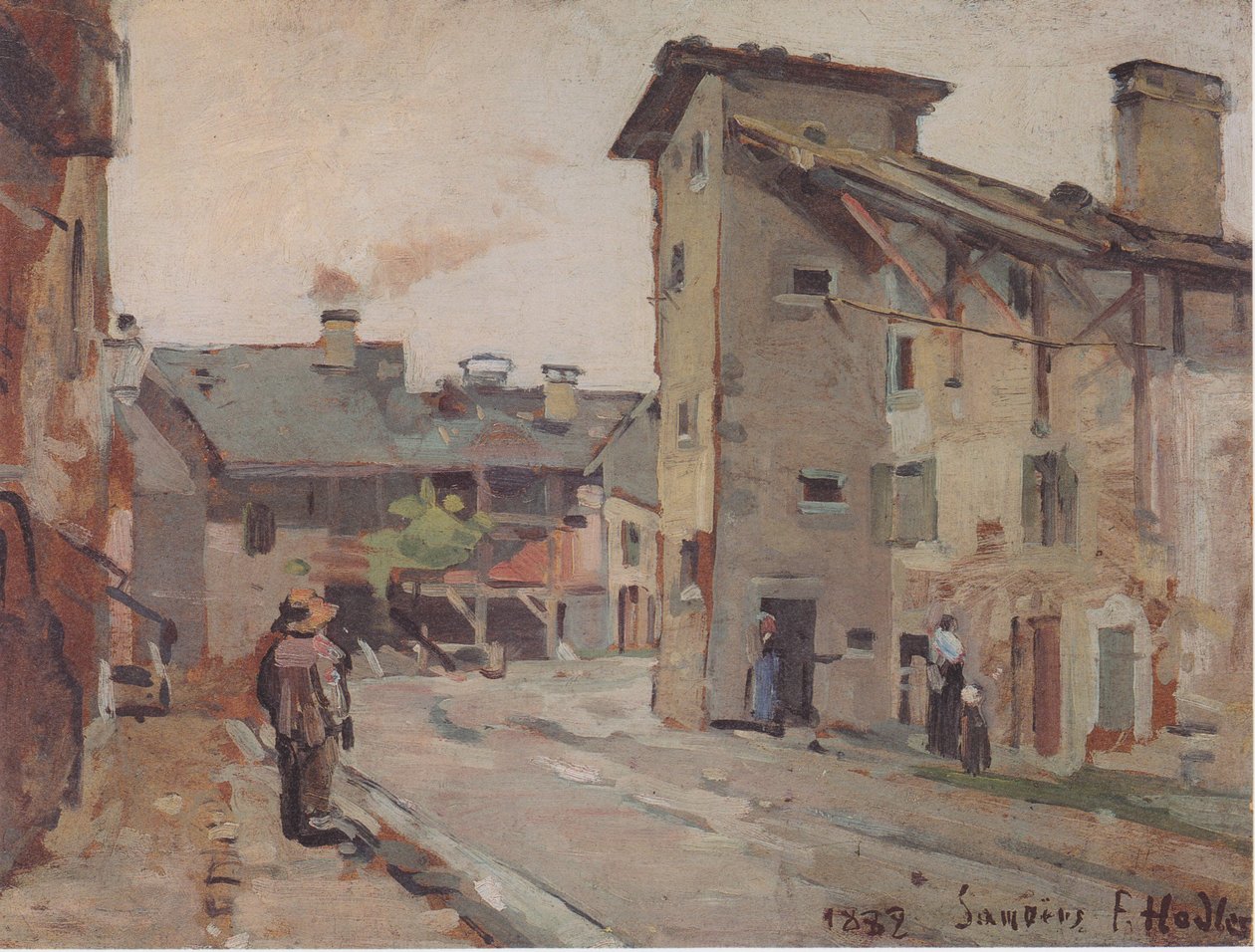Samoëns av Ferdinand Hodler