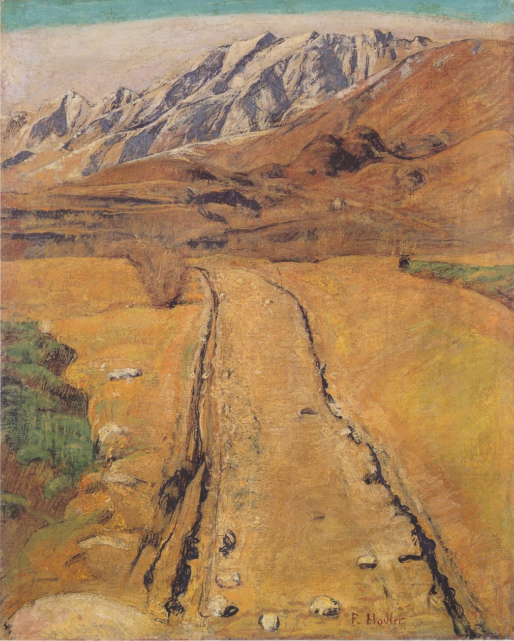 Ticino landskap av Ferdinand Hodler