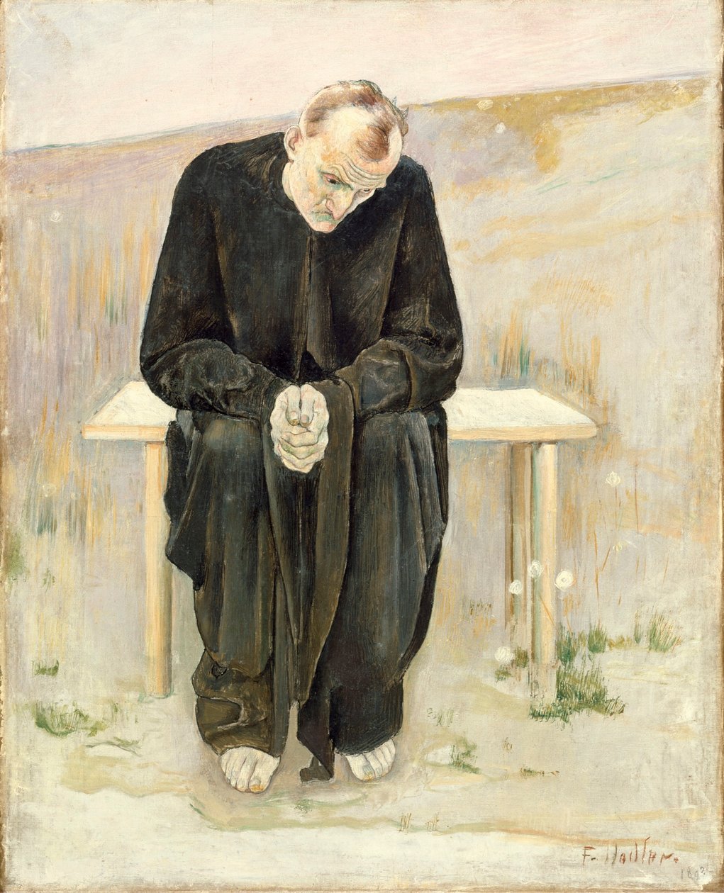 Den desillusjonerte av Ferdinand Hodler