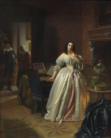 Gjesten av Ferdinand Victor Eugene Delacroix