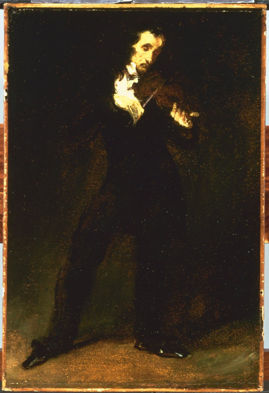 Paganini av Ferdinand Victor Eugene Delacroix