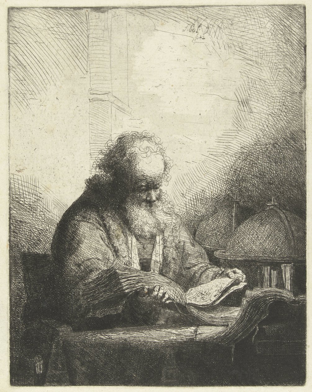 Filosof av Ferdinand Bol