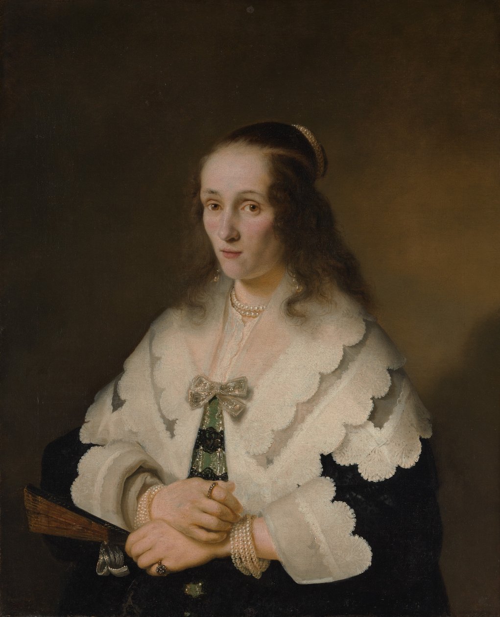 Portrett av en kvinne, 1642. av Ferdinand Bol