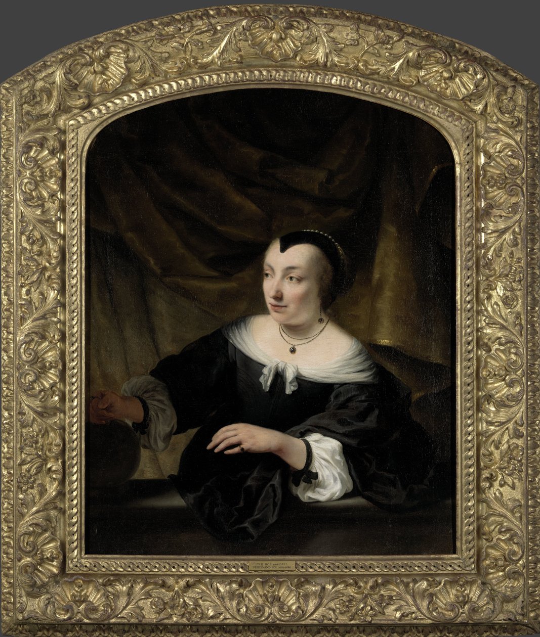 Portrett av Elisabeth Dell av Ferdinand Bol