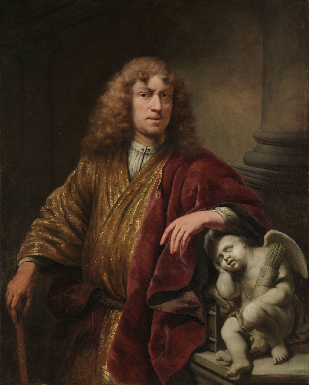 Selvportrett Selvportrett av Ferdinand Bol