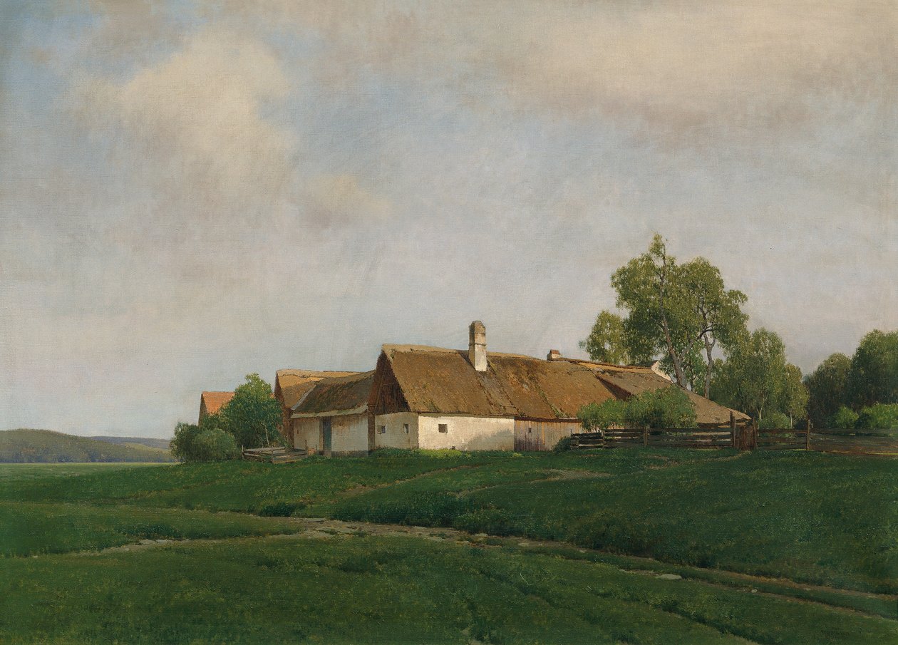 Gård i skogdistriktet av Ferdinand Brunner