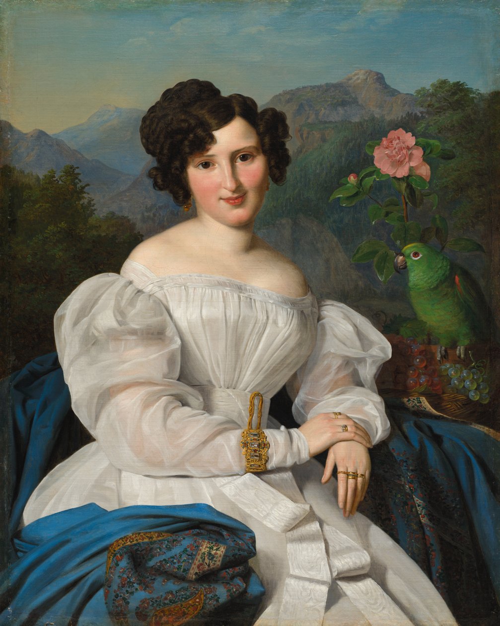 Grevinne Széchenyi, 1828. av Ferdinand Georg Waldmuller