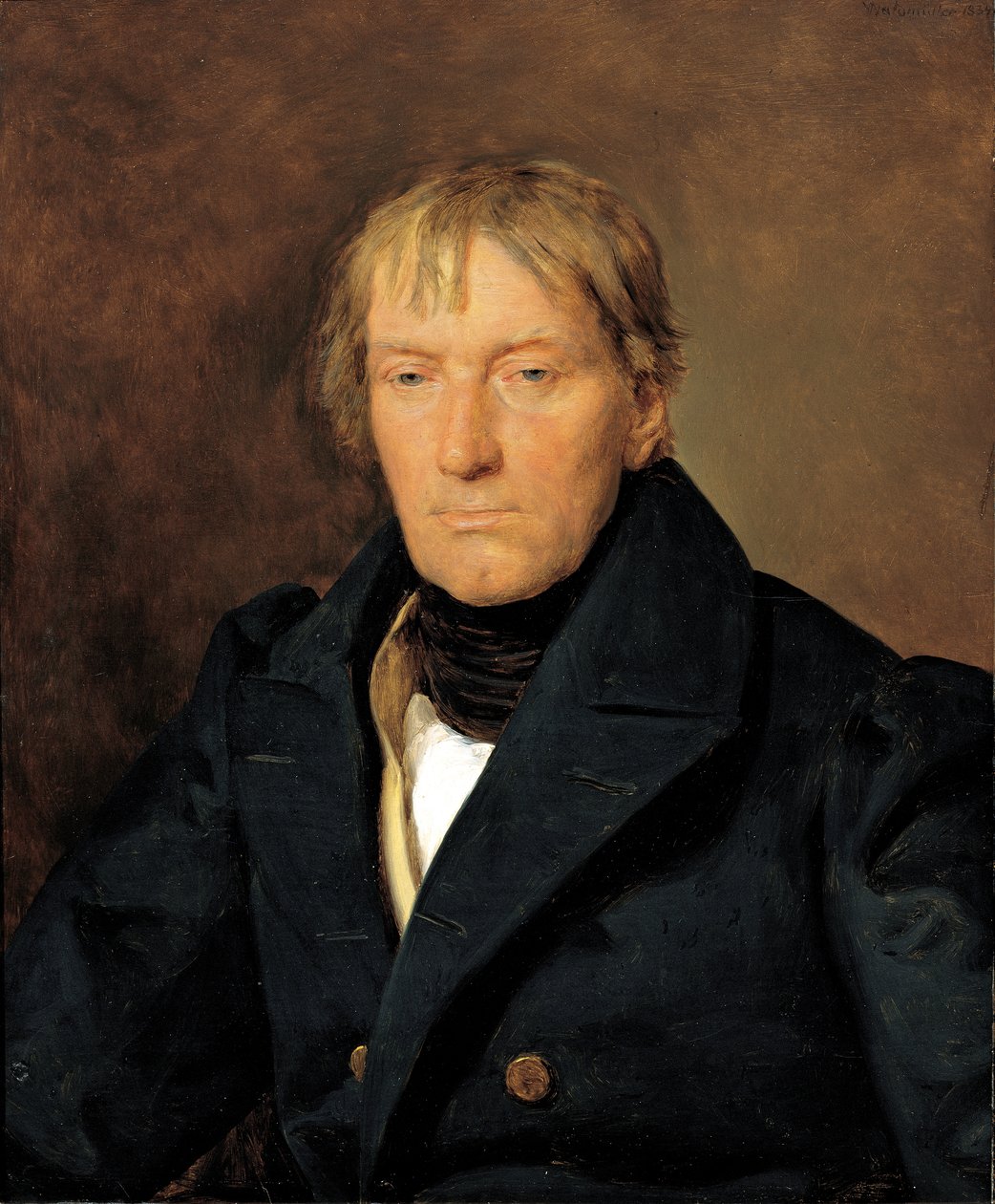 Gravøren François Haury av Ferdinand Georg Waldmuller