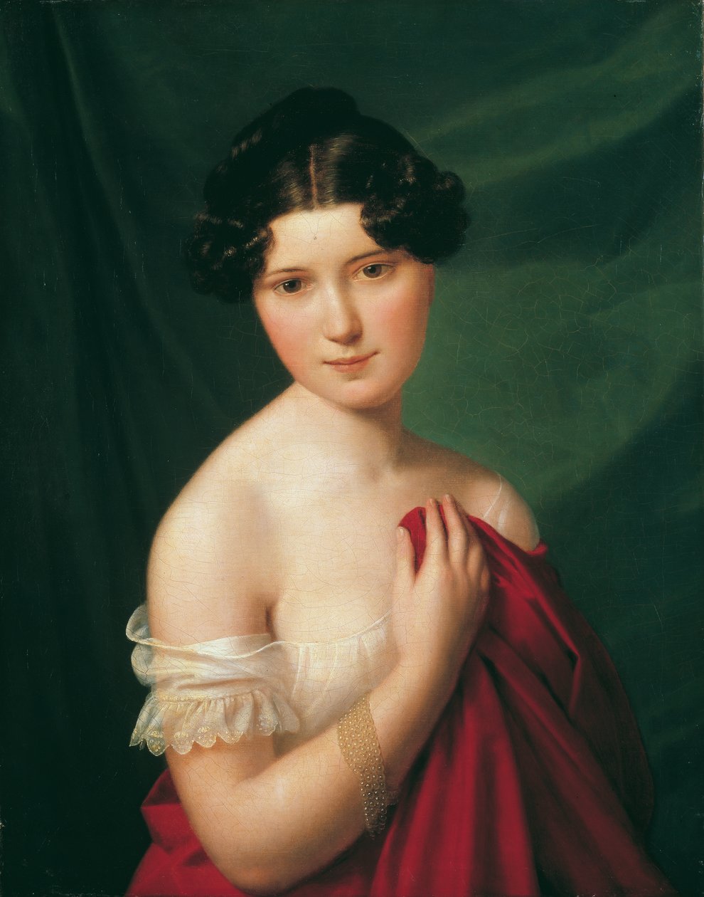 Hofskuespiller Sophie Müller av Ferdinand Georg Waldmuller