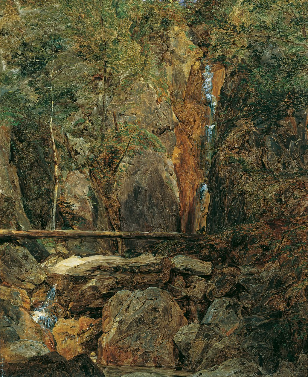 Rettenbach-villmarken nær Ischl av Ferdinand Georg Waldmuller