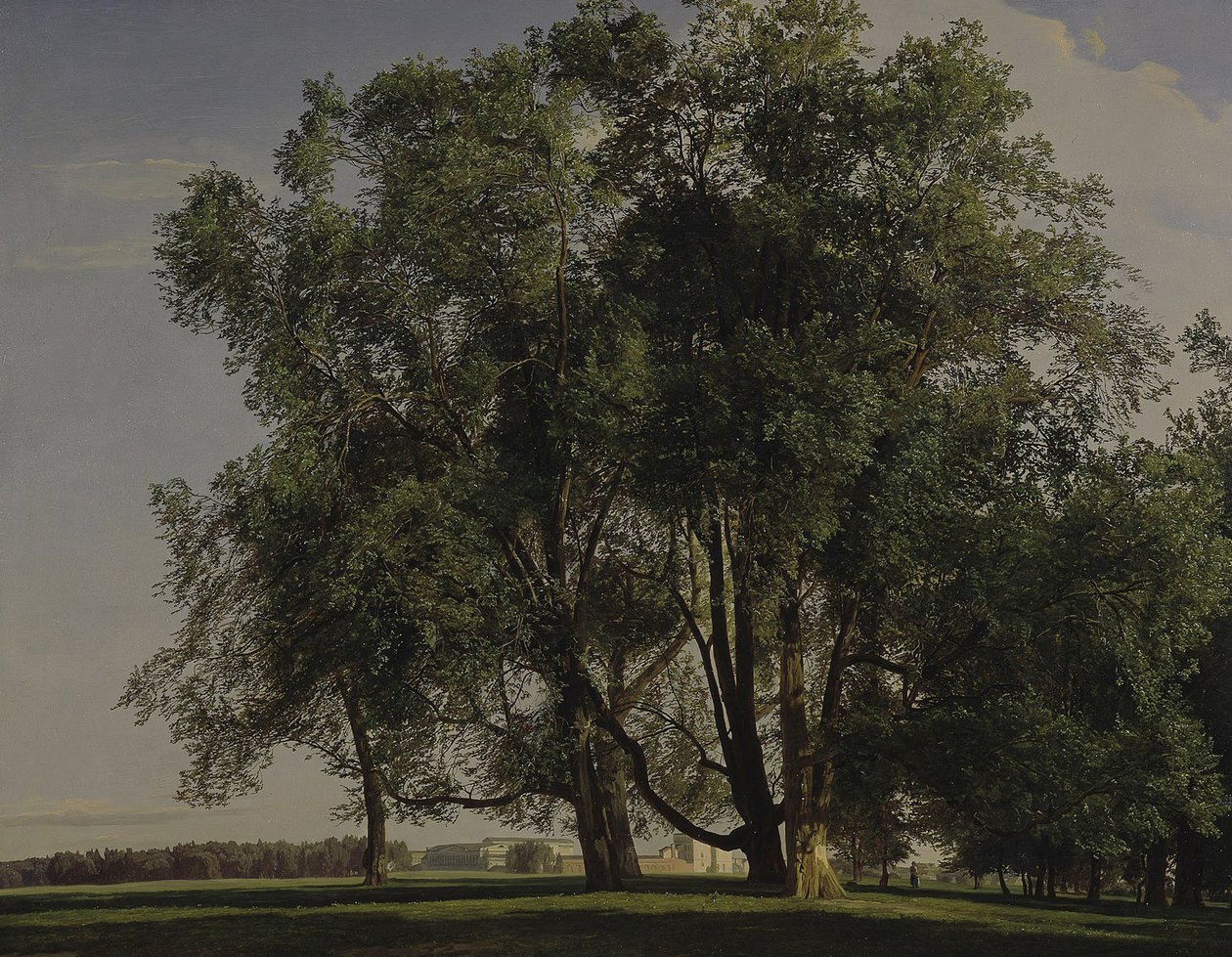 Prater-landskap, 1830 av Ferdinand Georg Waldmuller
