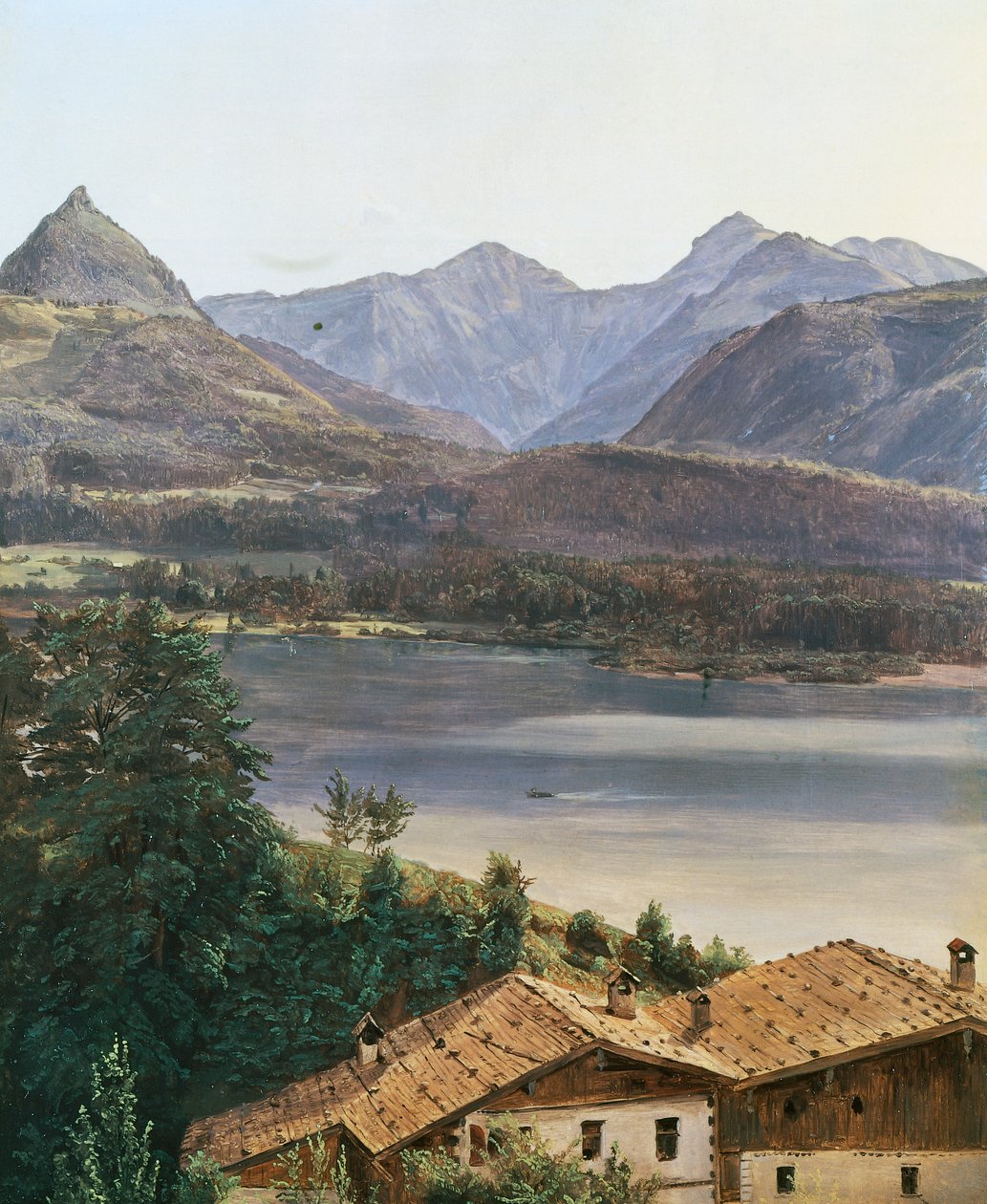 Wolfgangsjøen av Ferdinand Georg Waldmuller