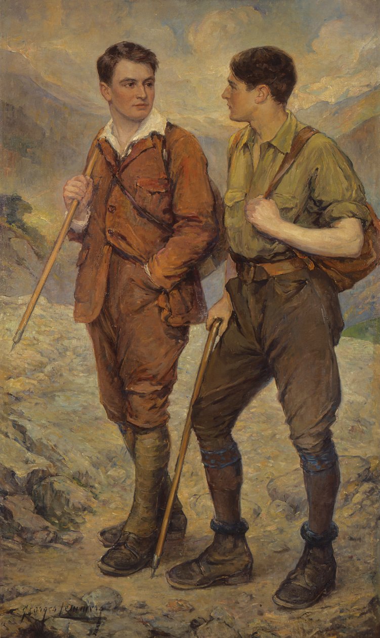 Highland Walk av Ferdinand George Lemmers