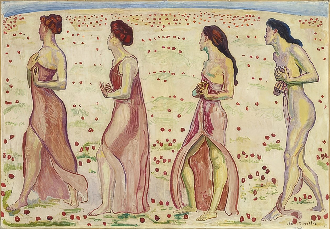 Følelsen. 1909/11 av Ferdinand Hodler