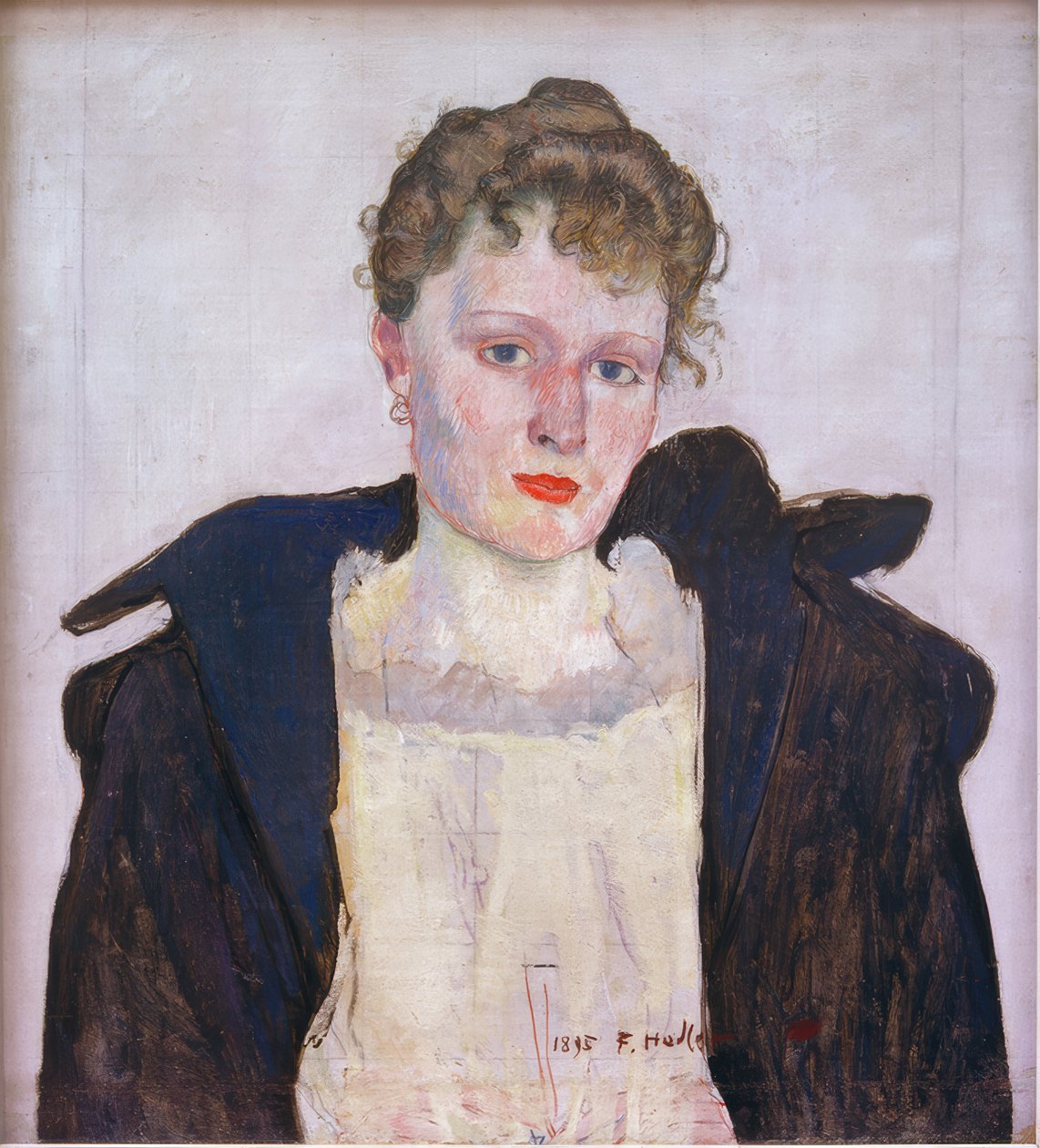 Portrett av en kvinne av Ferdinand Hodler
