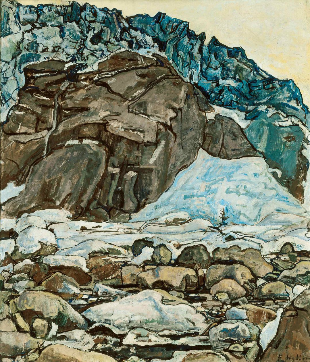 Grindelwald-breen, 1912. av Ferdinand Hodler