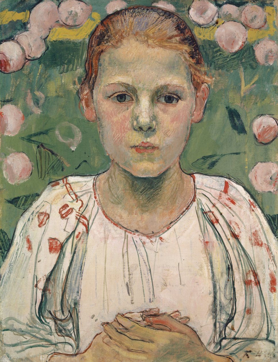 Portrett av Kathe von Bach av Ferdinand Hodler