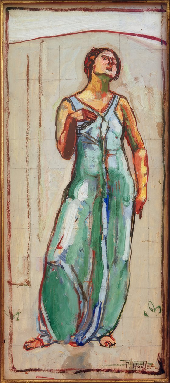 Studer for å se inn i det uendelige av Ferdinand Hodler