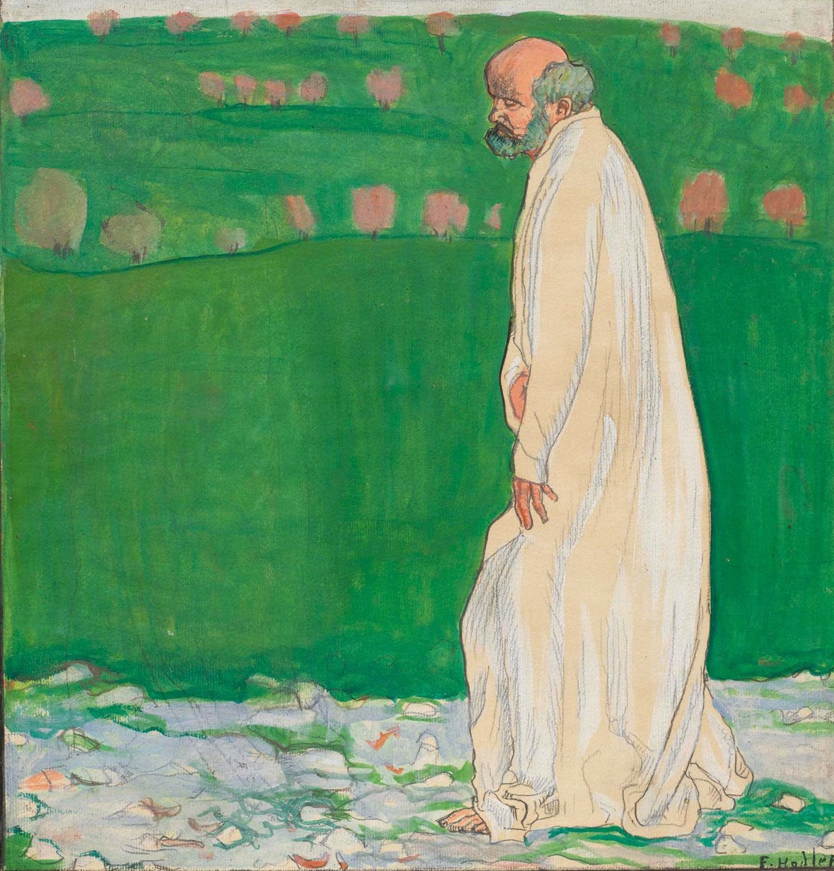 Studie for Eurythmie. av Ferdinand Hodler
