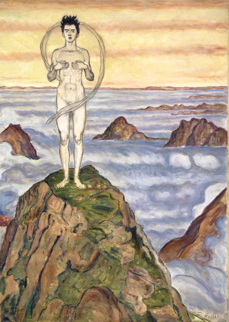 View Into Infinity, ca. 1903. av Ferdinand Hodler