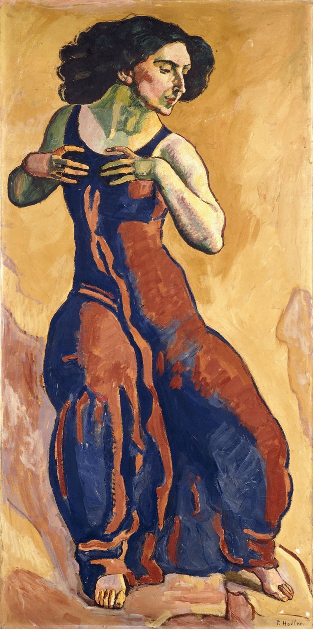 Kvinne i ekstase, 1911 av Ferdinand Hodler