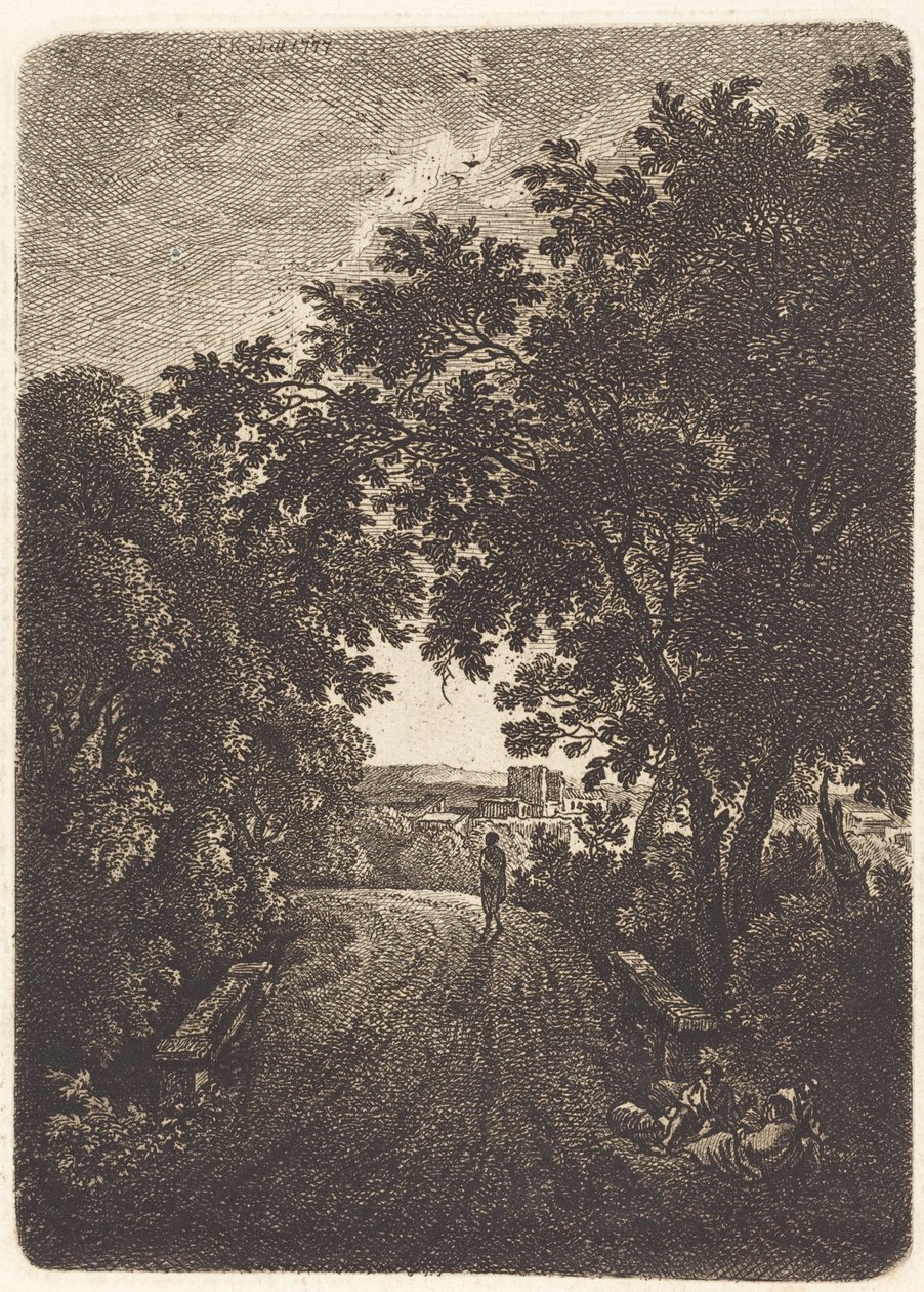 En kveldstur av Ferdinand Kobell