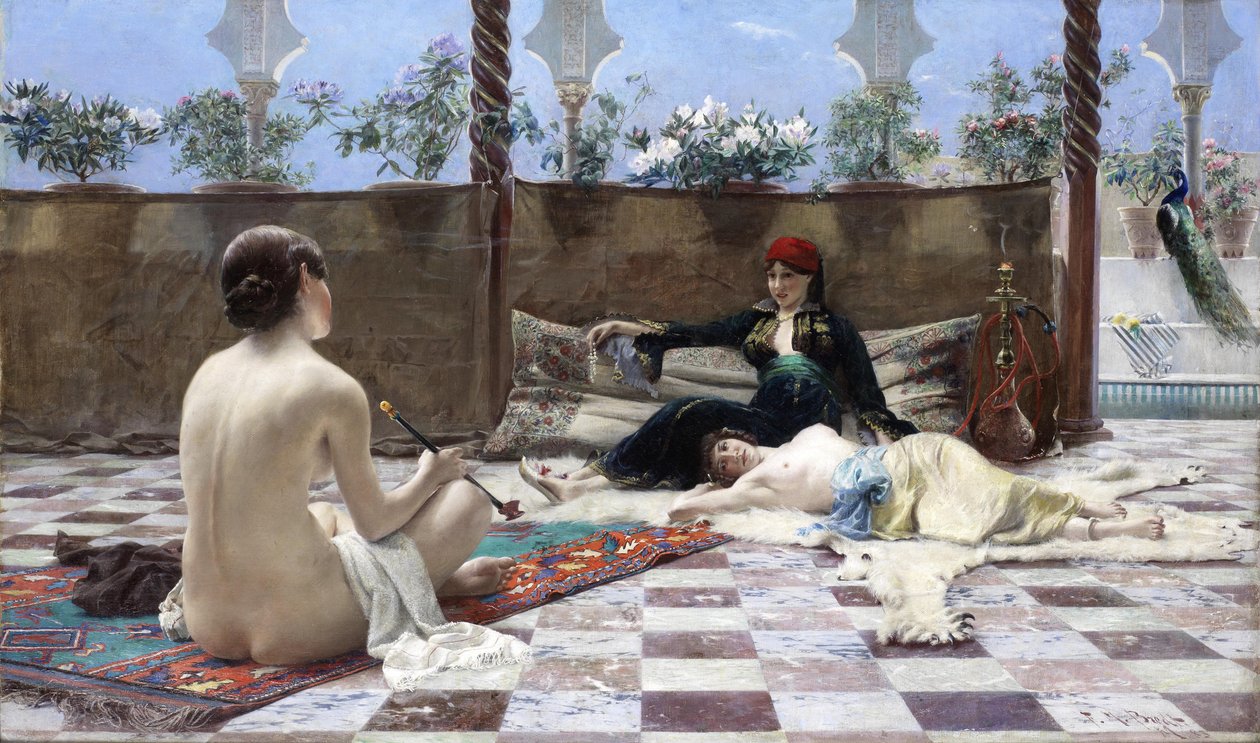 Tyrkiske kvinner, 1893 av Ferdinand Max Bredt
